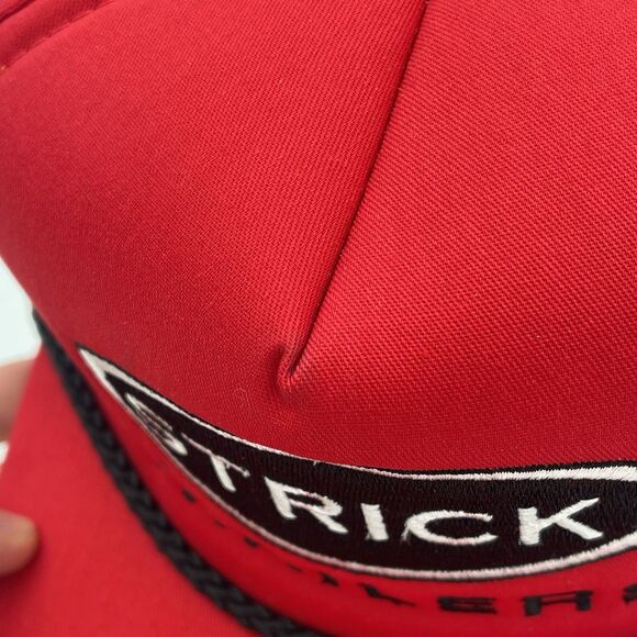 Vintage Strick Trailers Snapback Trucker Hat Cap Rare  Indiana - Picture 9 of 14